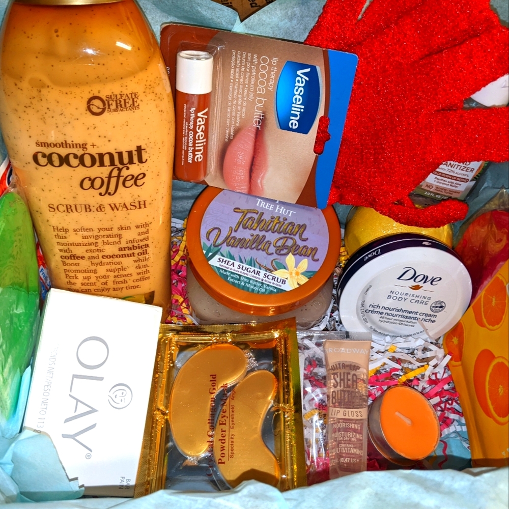 Vanilla Coconut Coffee Self Care Box